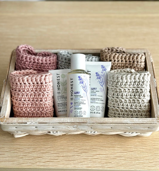 Cloud 9 Baby Washcloth Crochet Pattern