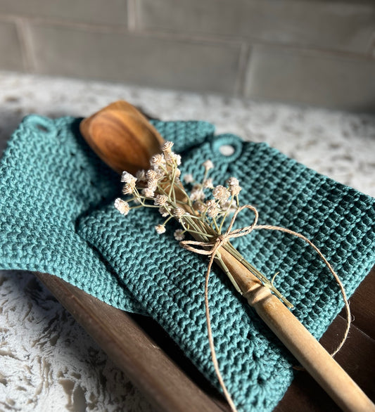 Grandma Carol's Pot Holder Crochet Pattern