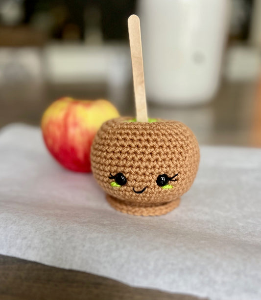 Candied & Caramel Apple Crochet Pattern
