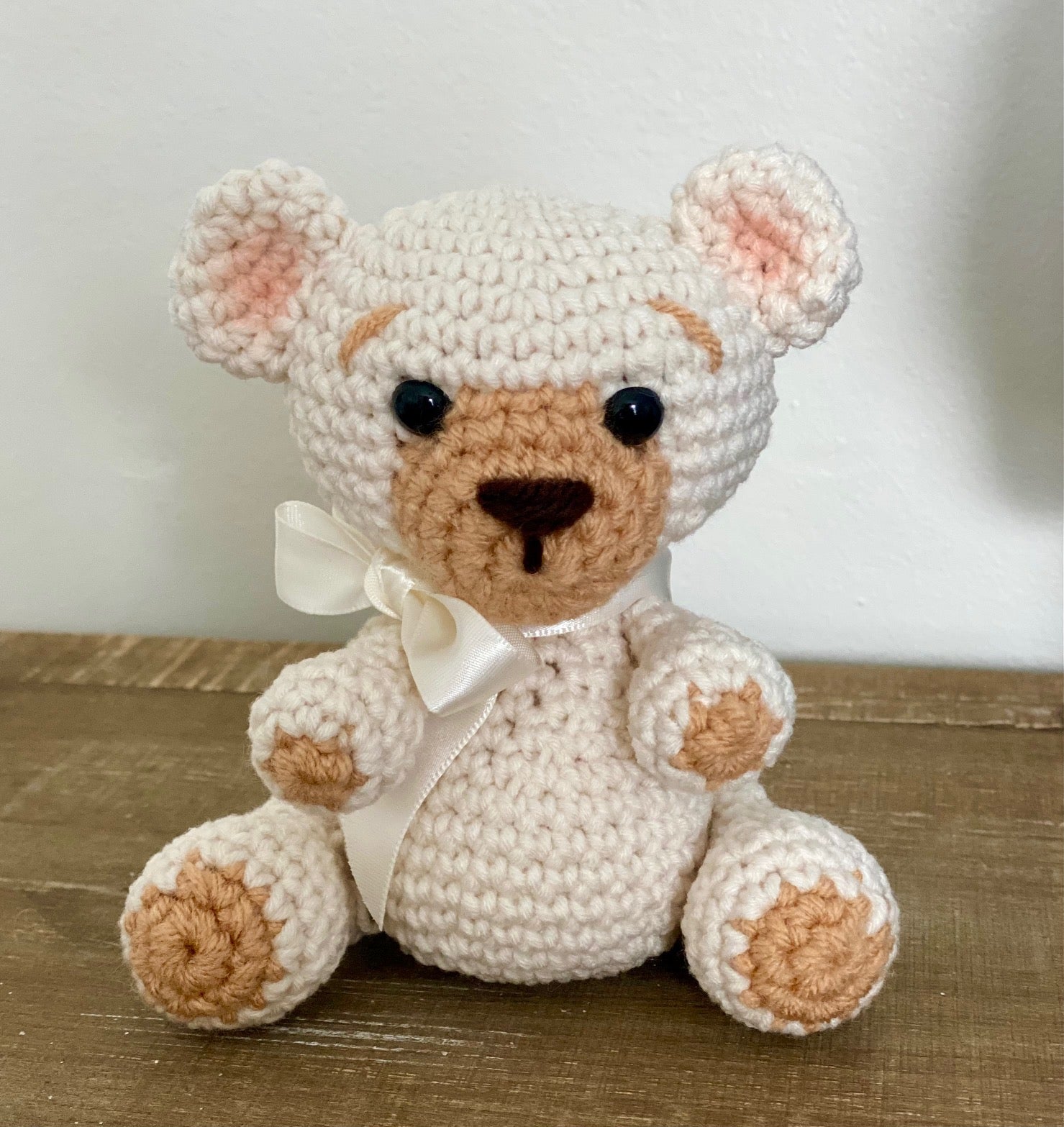 Crochet Teddy Bear- a free pattern - %