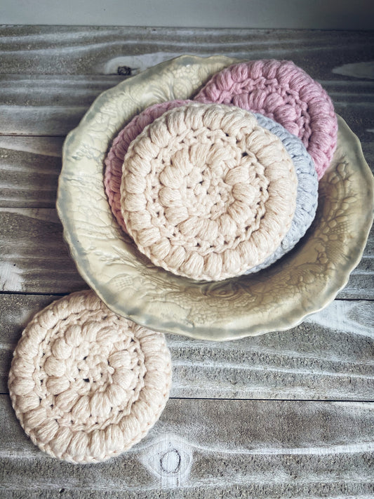 Delicate Face Scrubbie Crochet Pattern