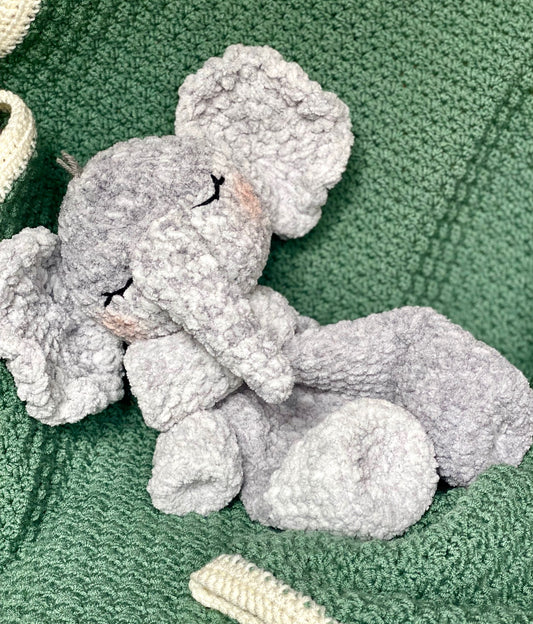 Elephant Lovey Crochet Pattern