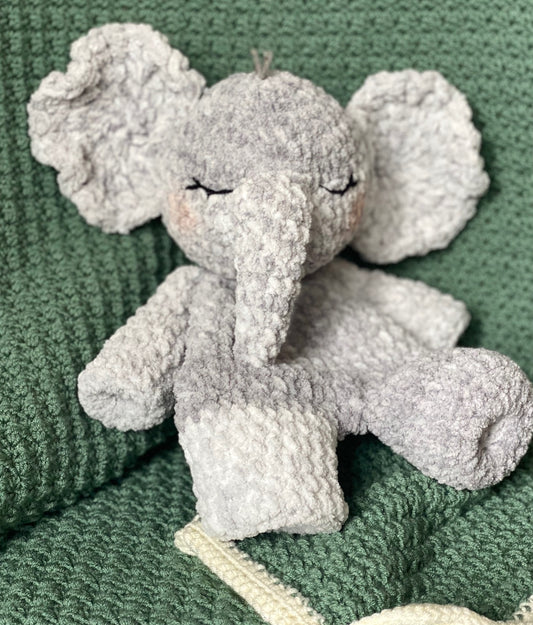 Elephant Lovey Crochet Pattern
