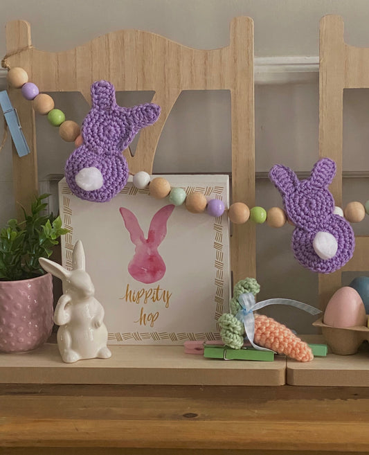 Easter Wood Bead Garlands