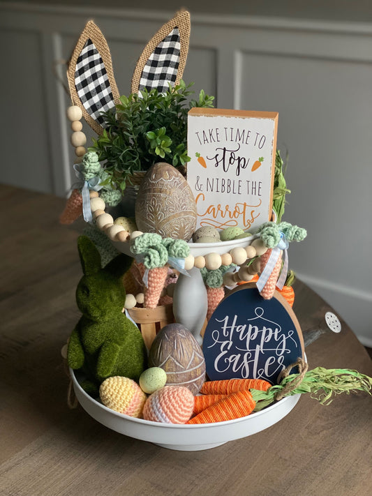 Easter Wood Bead Garlands