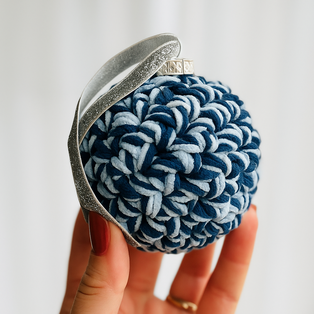 Easy Crochet Ornament Pattern (Beginner Friendly!)