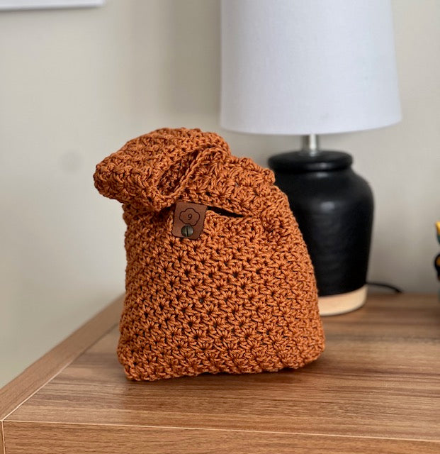 Crocheted Mini Knot Bag