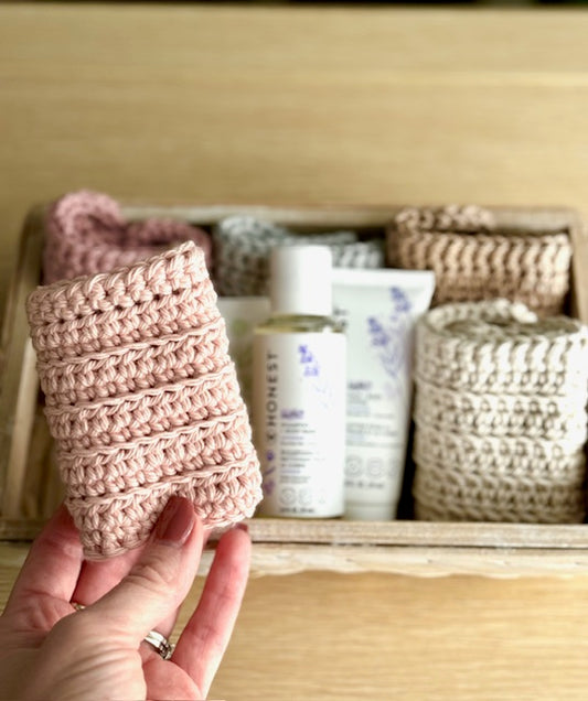 Cloud 9 Baby Washcloth Crochet Pattern