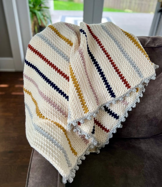 Sedona Throw Blanket Crochet Pattern