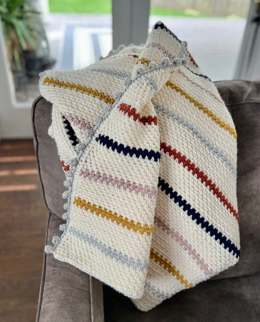 Sedona Throw Blanket Crochet Pattern