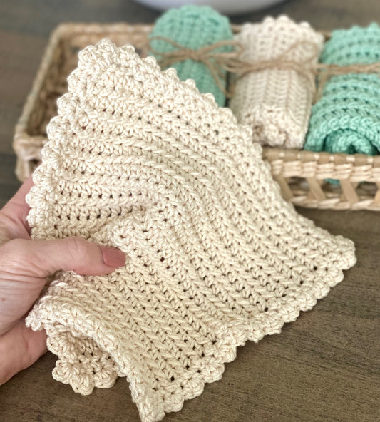 Farmhouse Dish Cloth Crochet Pattern