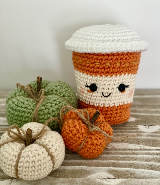 Rustic Pumpkin Trio Crochet Pattern