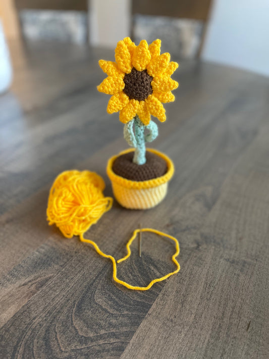 Sunflower & Daisy Crochet Pattern