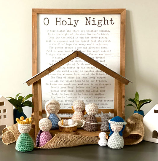 Nativity Set Crochet Pattern