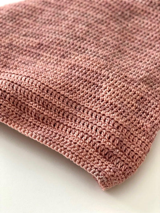 Simple & Sweet Baby Blanket Crochet Pattern
